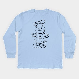 Old Town Donuts - Donut Man Kids Long Sleeve T-Shirt